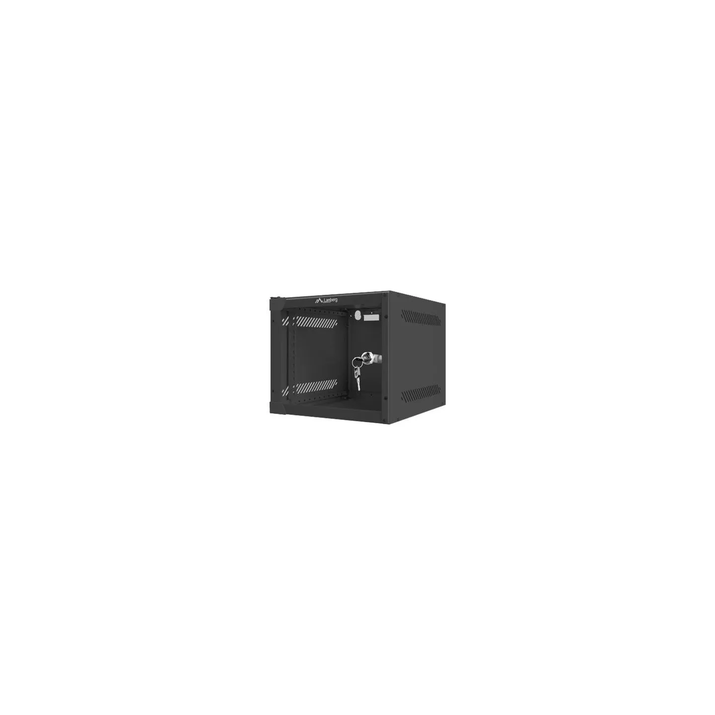 Lanberg Wall-mounted Rack 10'' 4U 280x310mm black
