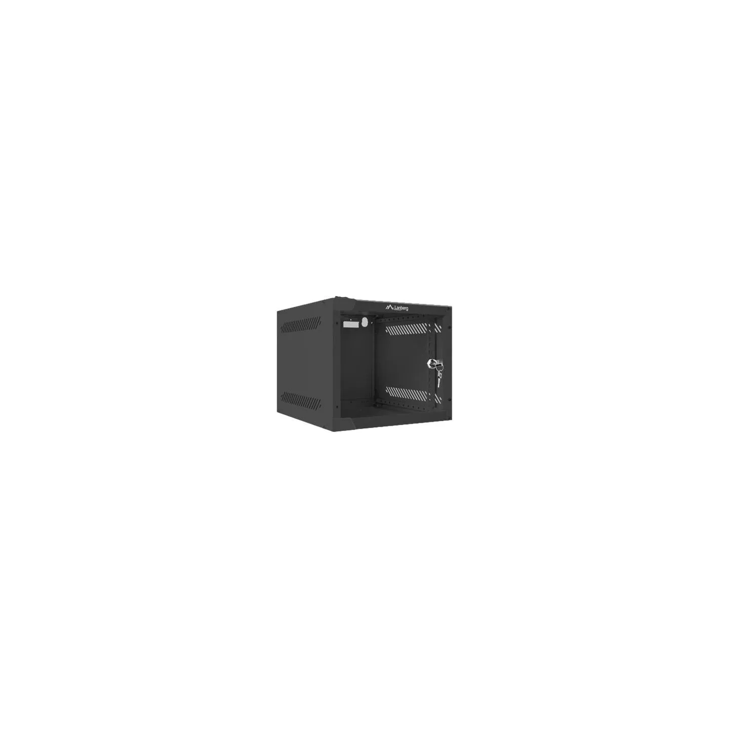 Lanberg Wall-mounted Rack 10'' 4U 280x310mm black