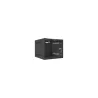 Lanberg | Rack cabinet 10" wall-mount 4U/280x310 (flat pack) with glass door | WF10-2304-10B | Black