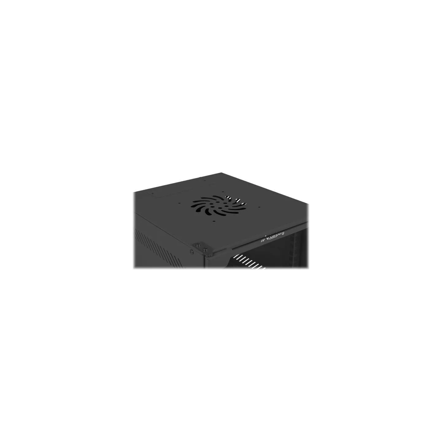 Lanberg Wall-mounted Rack 10'' 4U 280x310mm black