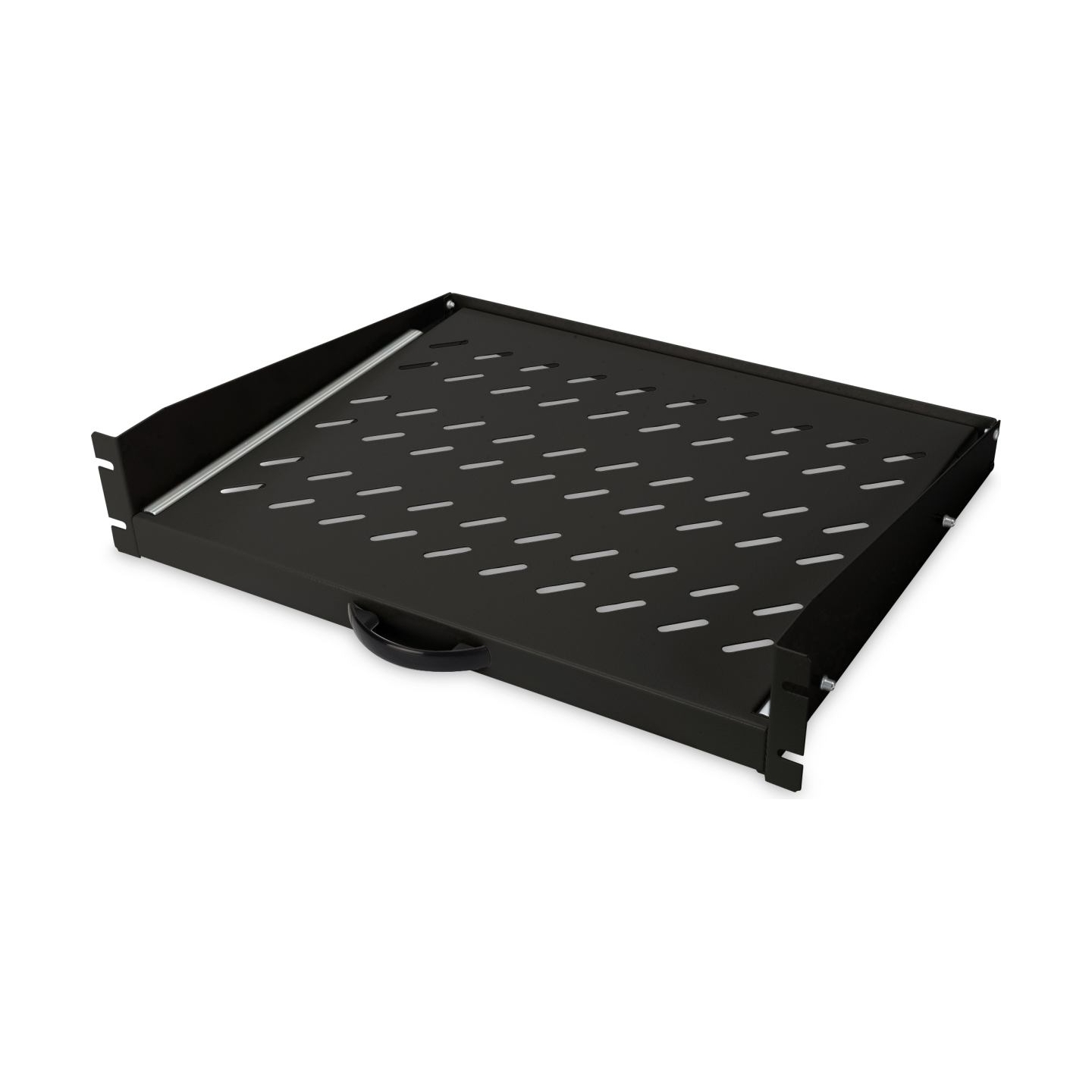 Digitus Extendible Shelf for fixed mounting on front 483 mm (19") profile rails | DN-19-TRAY-2-450-SW