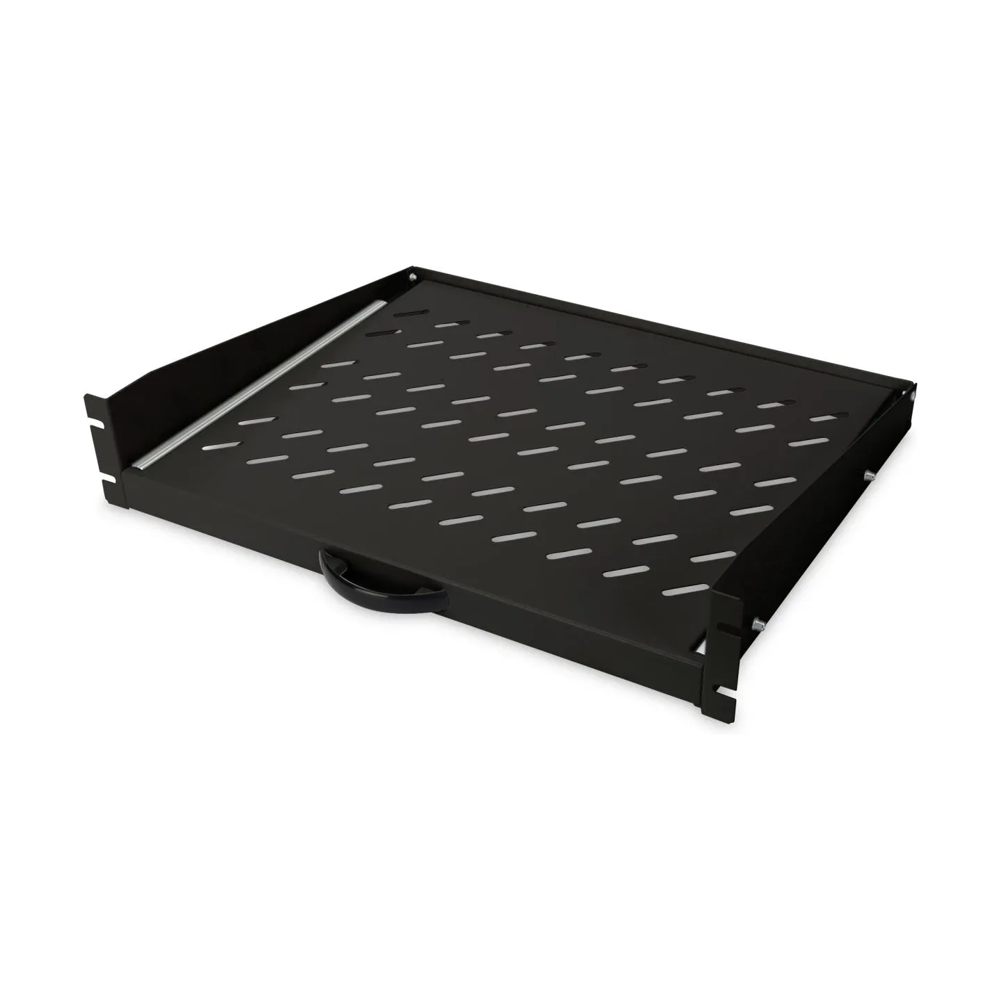 Digitus Extendible Shelf for fixed mounting on front 483 mm (19") profile rails | DN-19-TRAY-2-450-SW