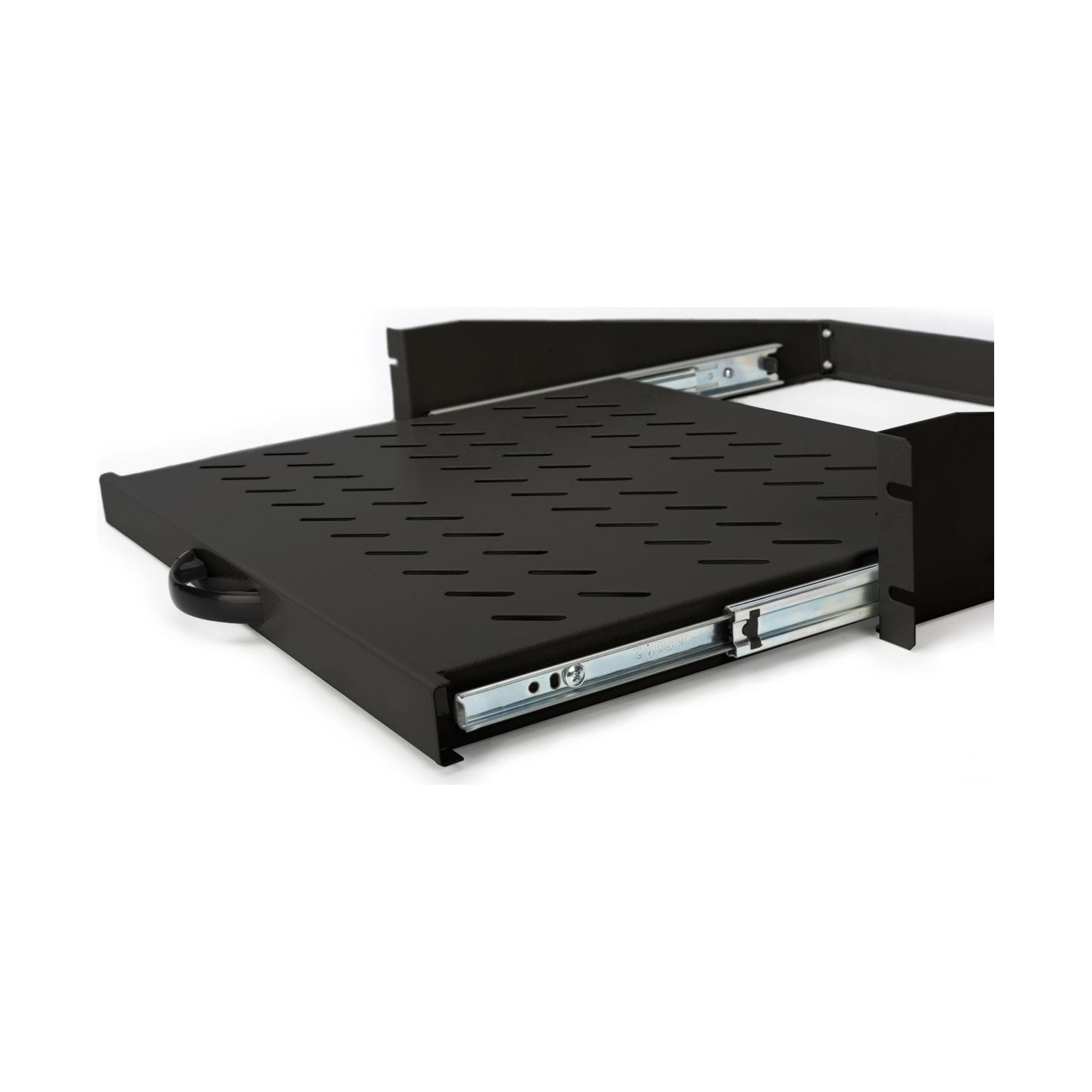 Digitus Extendible Shelf for fixed mounting on front 483 mm (19") profile rails | DN-19-TRAY-2-450-SW