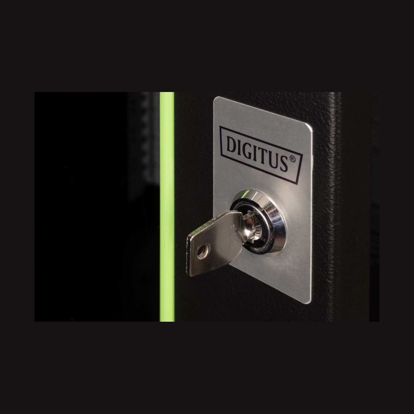 Digitus Wall Mounting Cabinet Unique Series | DN-19 16U-6/6-SW | 82 x 60 x 60 cm | Black