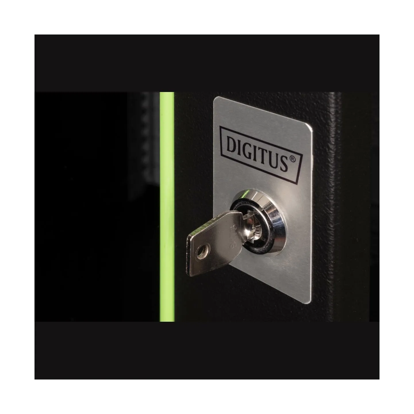 Digitus Wall Mounting Cabinet Unique Series | DN-19 16U-6/6-SW | 82 x 60 x 60 cm | Black