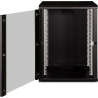 Digitus Wall Mounting Cabinet Unique Series | DN-19 16U-6/6-SW | 82 x 60 x 60 cm | Black
