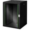 Digitus Wall Mounting Cabinet Unique Series | DN-19 16U-6/6-SW | 82 x 60 x 60 cm | Black