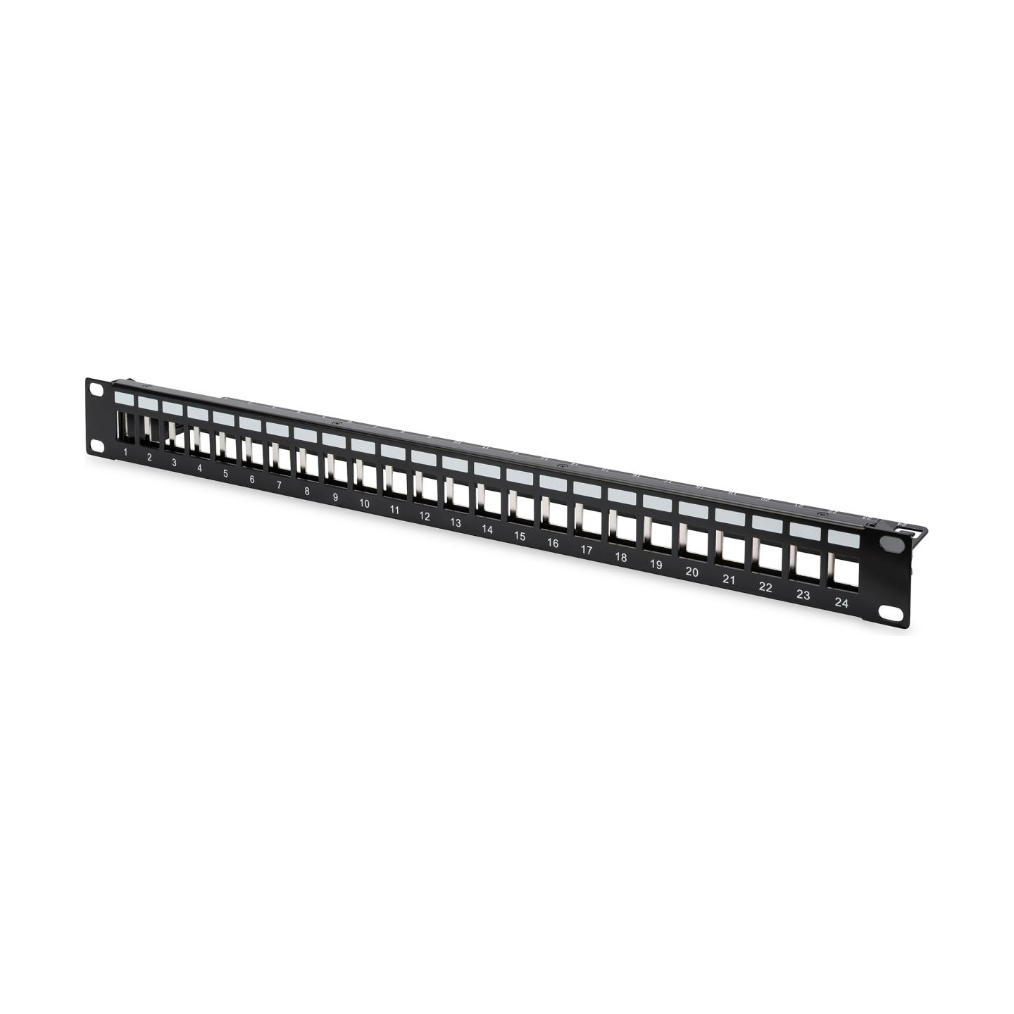 Digitus | Modular Patch Panel | DN-91411 | Layout Keystone Entry: Straight; Area of application: 483 mm (19") cabinet; Suitable 