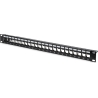 Digitus | Modular Patch Panel | DN-91411 | Layout Keystone Entry: Straight; Area of application: 483 mm (19") cabinet; Suitable 