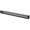 Digitus | Modular Patch Panel | DN-91411 | Layout Keystone Entry: Straight; Area of application: 483 mm (19") cabinet; Suitable 