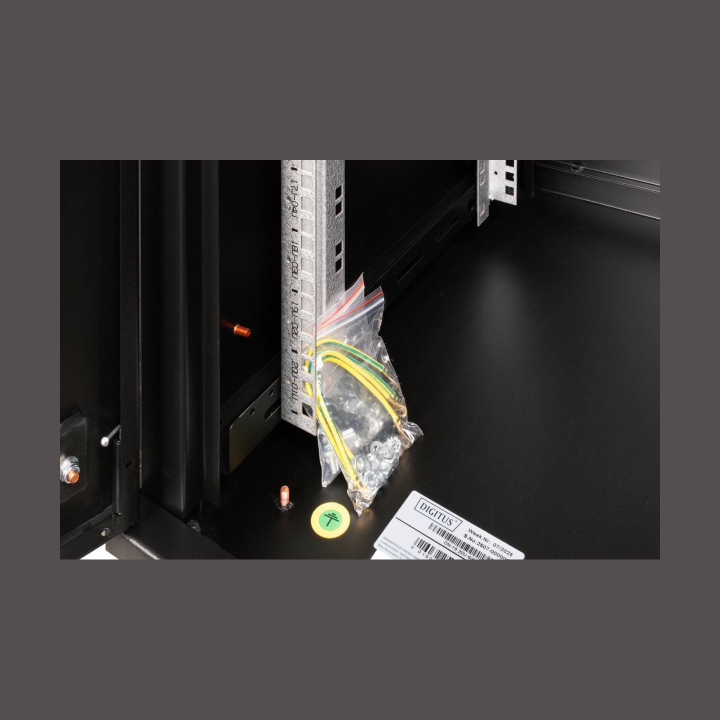 Digitus Wall Mounting Cabinet | DN-19 20U-6/6-SW | Black