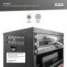 Digitus Universal 19-Inch Equipment Rack with Castors, 8U | DN-48000
