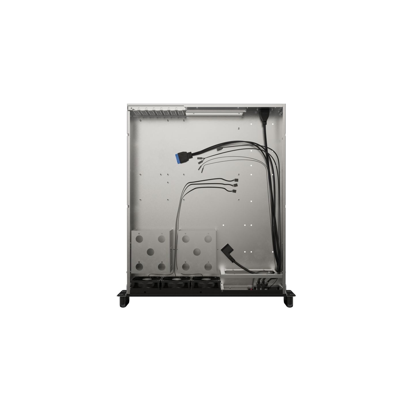 Lanberg Rackmount Server Chassis ATX 2U