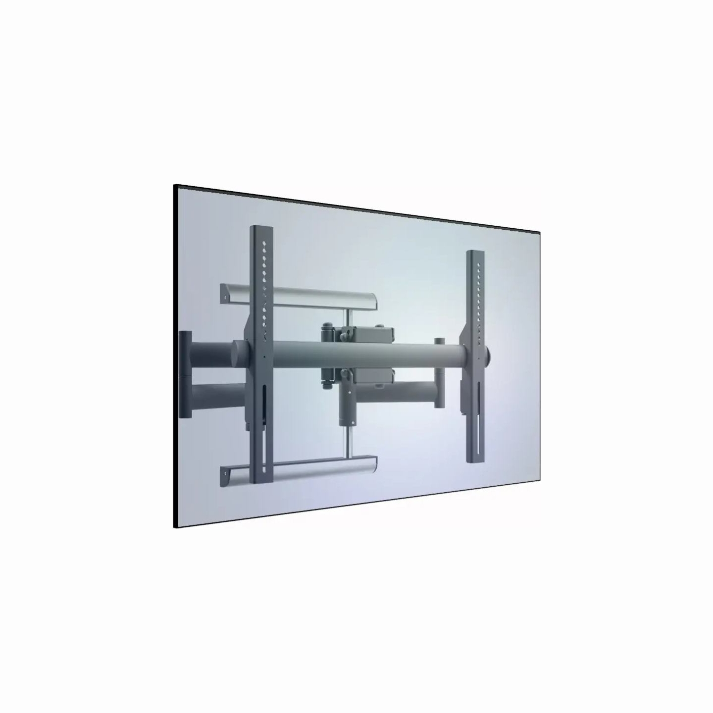 Edbak Wall mount | Heavy Duty Swing Arm | Tilt | 42-98 " | Maximum weight (capacity) 120 kg | Black
