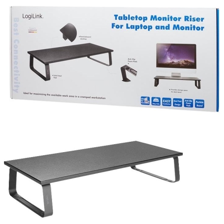 Logilink Tabletop monitor riser max. 20kg