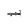 Digitus | Desk Mount | Height adjustment | Black