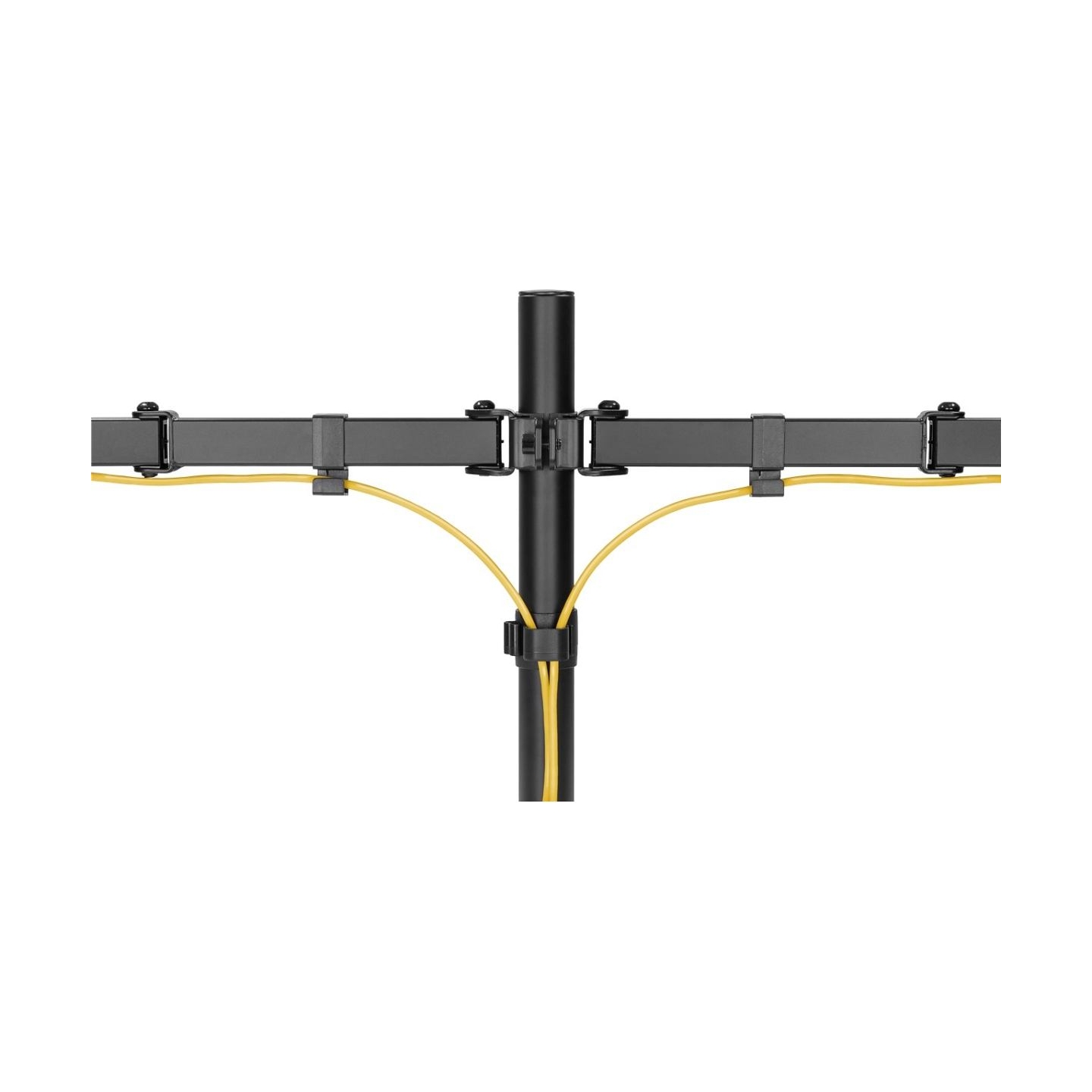 Goobay Dual Monitor Mount Flex | Swivel, Tilt, Rotation | 17-32 " | Maximum weight (capacity) 8 kg | Black