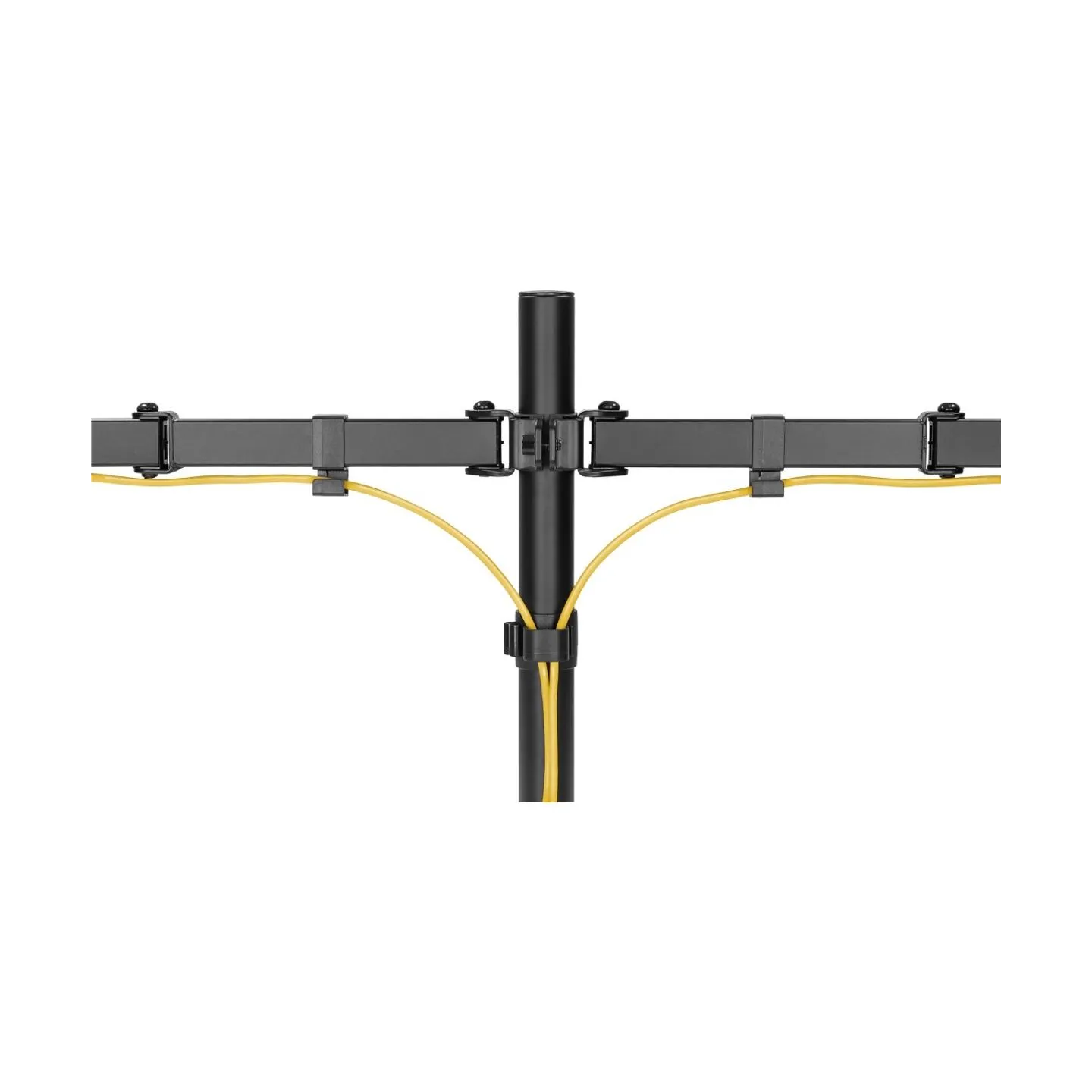 Goobay Dual Monitor Mount Flex | Swivel, Tilt, Rotation | 17-32 " | Maximum weight (capacity) 8 kg | Black