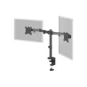 Goobay Dual Monitor Mount Flex | Swivel, Tilt, Rotation | 17-32 " | Maximum weight (capacity) 8 kg | Black