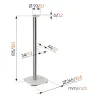 Vogels Floor stand | SFS 4113 Sonos speaker stand for Era 100 | Maximum weight (capacity) 2 kg | White