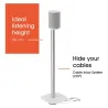 Vogels Floor stand | SFS 4113 Sonos speaker stand for Era 100 | Maximum weight (capacity) 2 kg | White