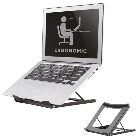Neomounts NEWSTAR NOTEBOOK DESK STAND (ERGONOMIC, CAN BE POSITIONED IN 5 STEPS)