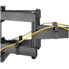 Goobay Wall mount | TV wall mount Pro FULLMOTION, XL | 43-100 " | Maximum weight (capacity) 60 kg | Black