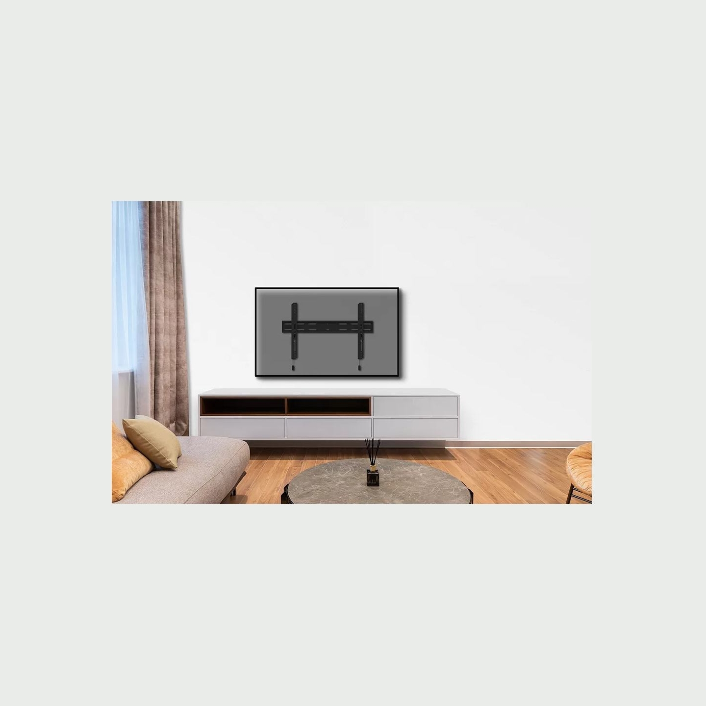 Neomounts SELECT SCREEN WALL MOUNT (FIXED, VESA 600X400)