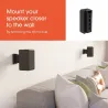 Vogels Wall mount | SWM 3021 Universal Speaker Wall Mount | Tilt, rotate | Maximum weight (capacity) 5 kg | Black