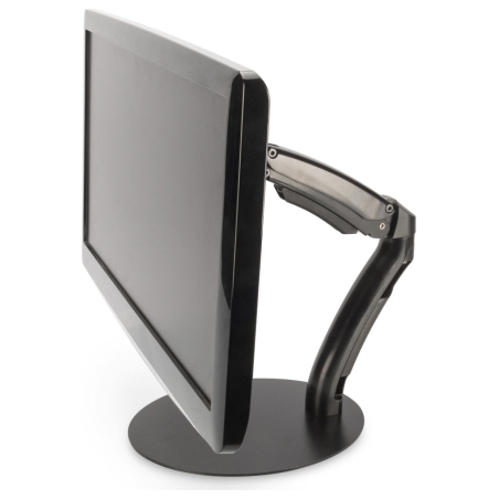 Digitus | Desk Mount | Universal LED/LCD Monitor Stand with Gas Spring | Tilt, swivel, height adjustment, rotate | Black
