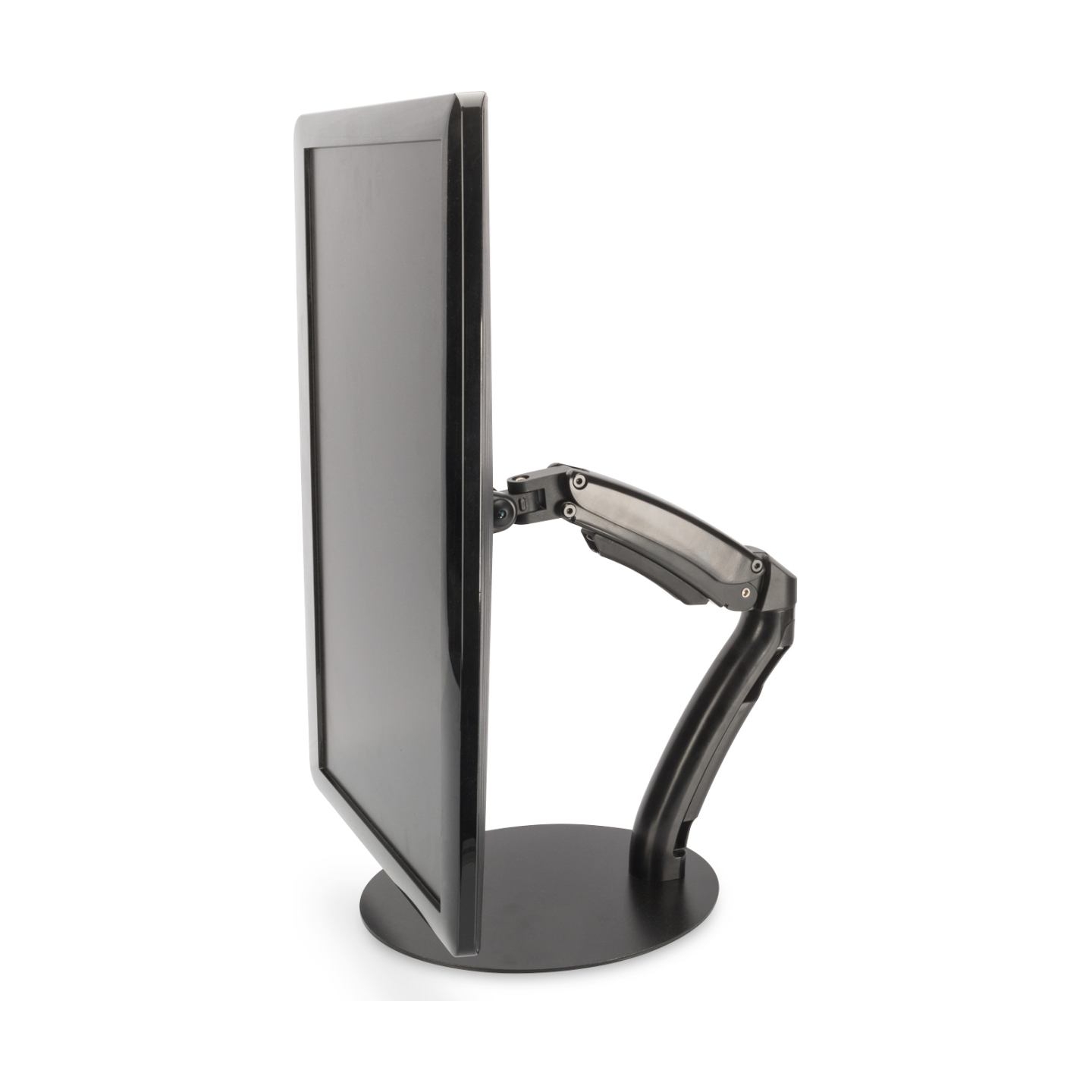 Digitus | Desk Mount | Universal LED/LCD Monitor Stand with Gas Spring | Tilt, swivel, height adjustment, rotate | Black