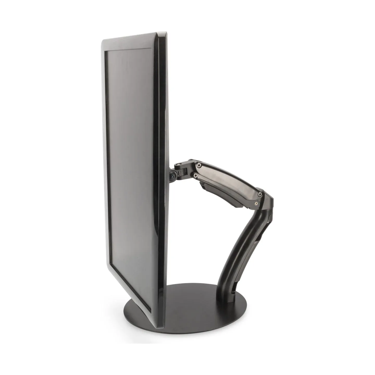 Digitus | Desk Mount | Universal LED/LCD Monitor Stand with Gas Spring | Tilt, swivel, height adjustment, rotate | Black