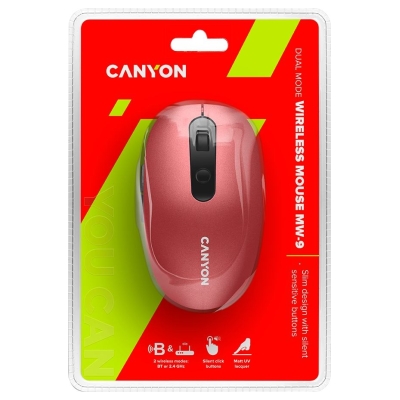 Canyon mouse MW-9 Dual-mode Wireless Red