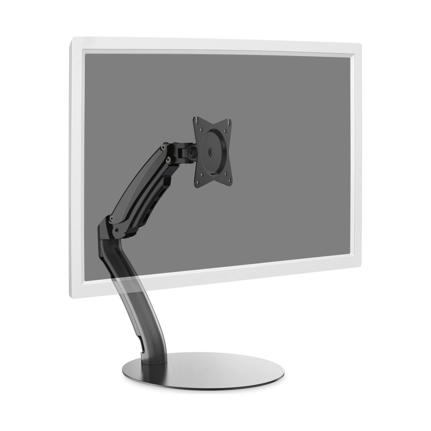Digitus | Desk Mount | Universal LED/LCD Monitor Stand with Gas Spring | Tilt, swivel, height adjustment, rotate | Black