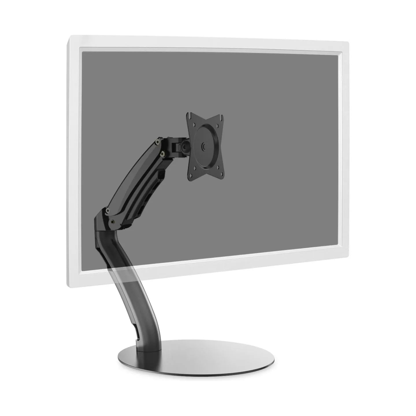 Digitus | Desk Mount | Universal LED/LCD Monitor Stand with Gas Spring | Tilt, swivel, height adjustment, rotate | Black