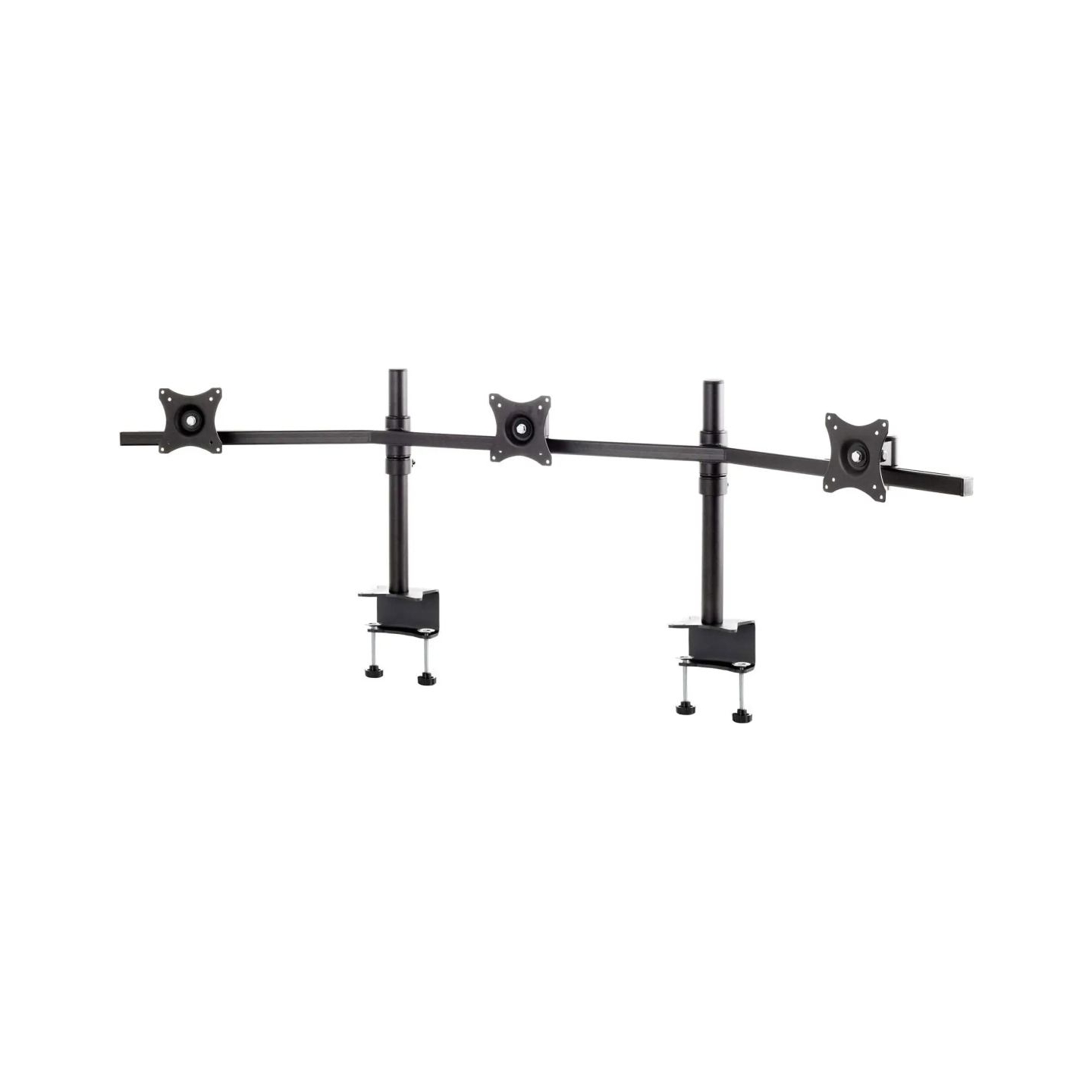 Edbak Desk Mount | SV11 desk mount for three monitors | Height adjustment, tilt | 19-27 " | Black