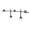 Edbak Desk Mount | SV11 desk mount for three monitors | Height adjustment, tilt | 19-27 " | Black