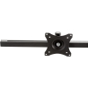 Edbak Desk Mount | SV11 desk mount for three monitors | Height adjustment, tilt | 19-27 " | Black