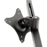Edbak Desk Mount | SV11 desk mount for three monitors | Height adjustment, tilt | 19-27 " | Black