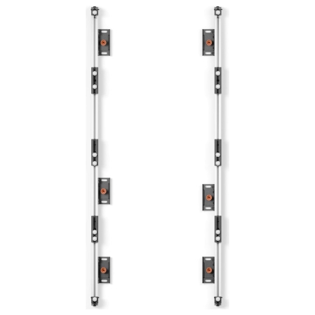 Edbak ULS4337 Universal LED System for 4 cabinets 600 x 337.5 | Black