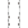 Edbak ULS4337 Universal LED System for 4 cabinets 600 x 337.5 | Black