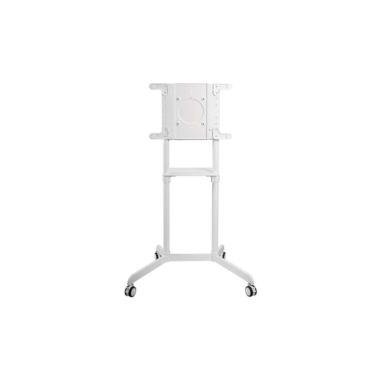 Neomounts NEWSTAR MOBILE FLAT SCREEN FLOOR STAND (HEIGHT: 160 CM) 37-70" WHITE