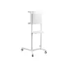 Neomounts NEWSTAR MOBILE FLAT SCREEN FLOOR STAND (HEIGHT: 160 CM) 37-70" WHITE