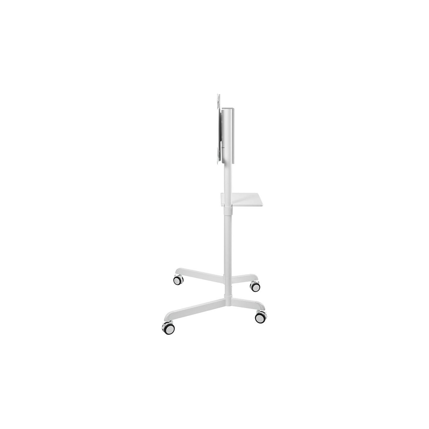 Neomounts NEWSTAR MOBILE FLAT SCREEN FLOOR STAND (HEIGHT: 160 CM) 37-70" WHITE