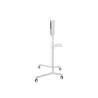 Neomounts NEWSTAR MOBILE FLAT SCREEN FLOOR STAND (HEIGHT: 160 CM) 37-70" WHITE