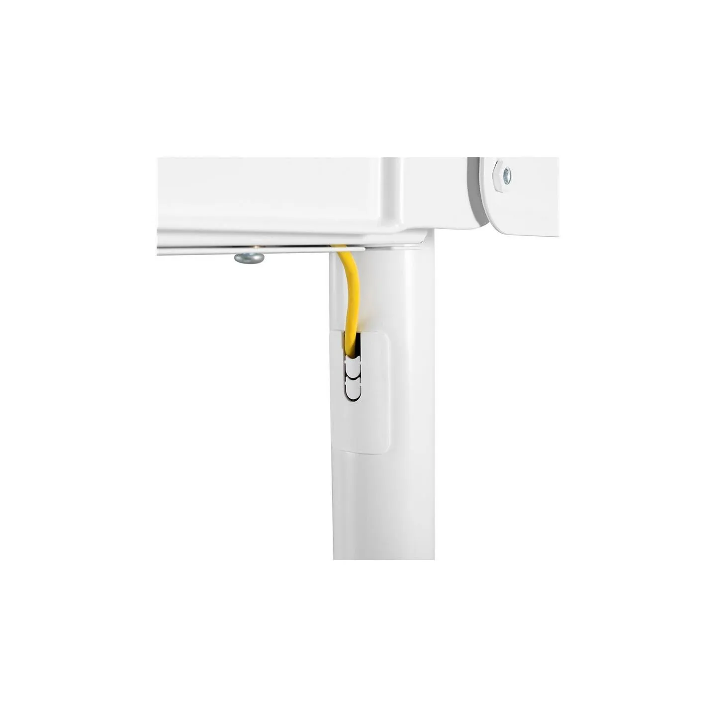 Neomounts NEWSTAR MOBILE FLAT SCREEN FLOOR STAND (HEIGHT: 160 CM) 37-70" WHITE
