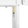 Neomounts NS-M1250 WHITE floor stand 37-70'' 70KG 200x200-600x400