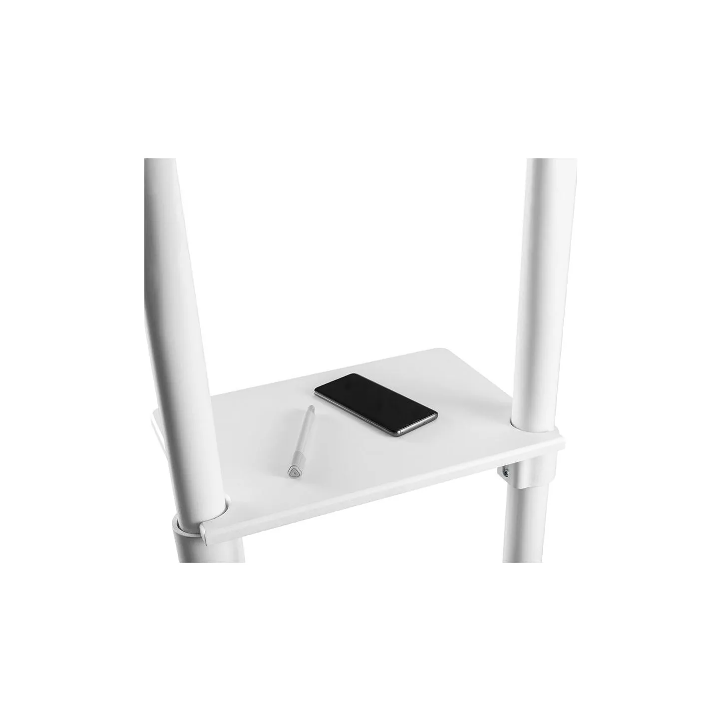 Neomounts NEWSTAR MOBILE FLAT SCREEN FLOOR STAND (HEIGHT: 160 CM) 37-70" WHITE