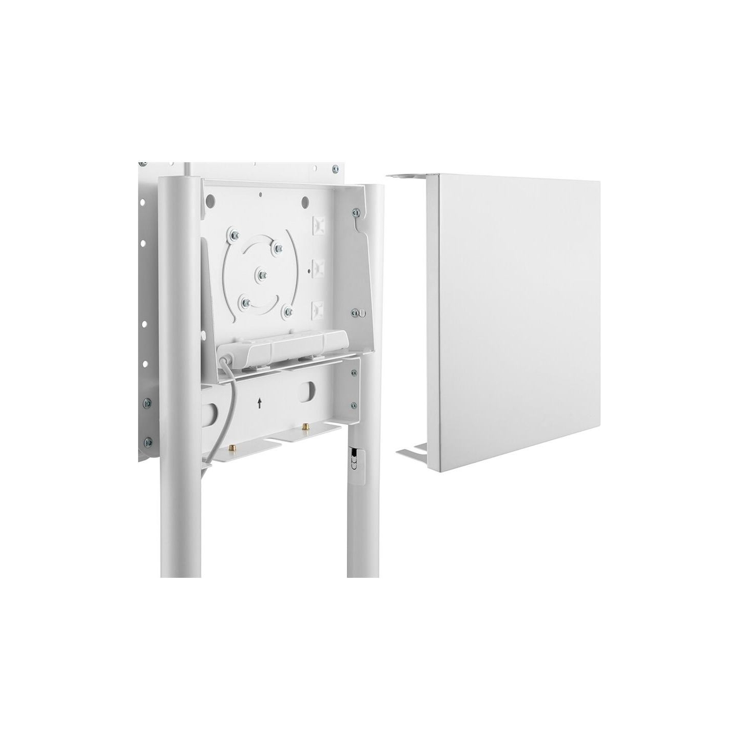 Neomounts NS-M1250 WHITE floor stand 37-70'' 70KG 200x200-600x400