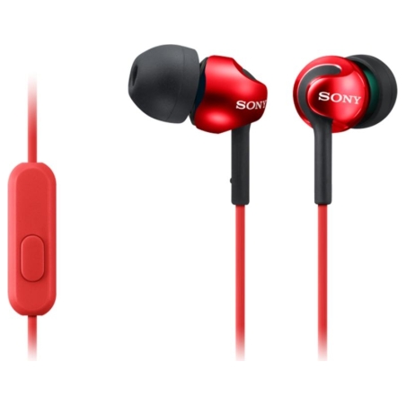 Sony In-ear Headphones EX series, Red | Sony | MDR-EX110AP | In-ear | Red